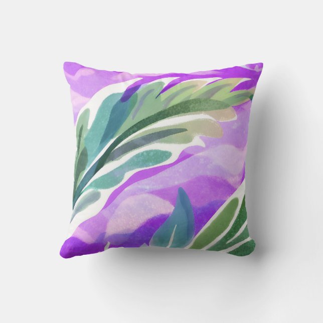 ALMOFADA SAÍDA VERDE COM ANTECEDENTES PURPOS (Verso)