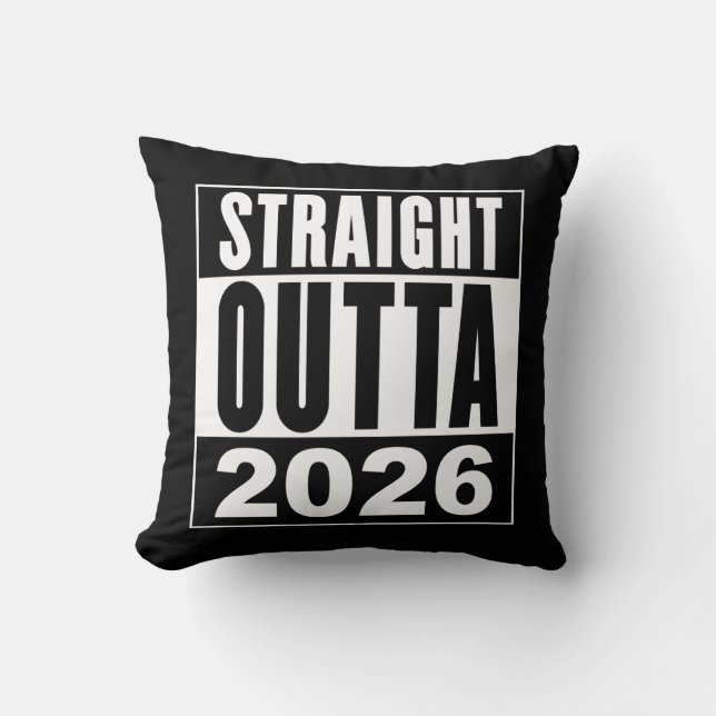 Almofada Saiu direto de 2026 (Frente)