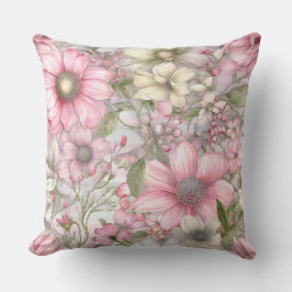 Almofada Sakura Blush Serenade Botânica