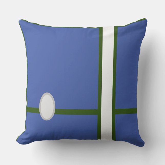 Almofada Sala de Bebês - AZUL,VERDE,CINZA,RMDESIGNFLO55 (Frente)