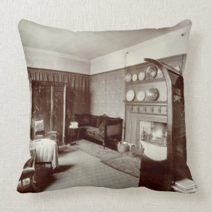 Almofada Sala de estar, casa de Kelmscott, Londres, 1896