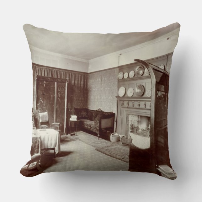 Almofada Sala de estar, casa de Kelmscott, Londres, 1896 (Frente)