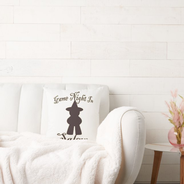 Almofada Salem Game Night Engraçado Viagem Gaming Art (Sofá)