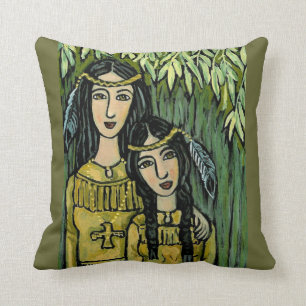 Almofada Salgueiro e sábio de Sisters~