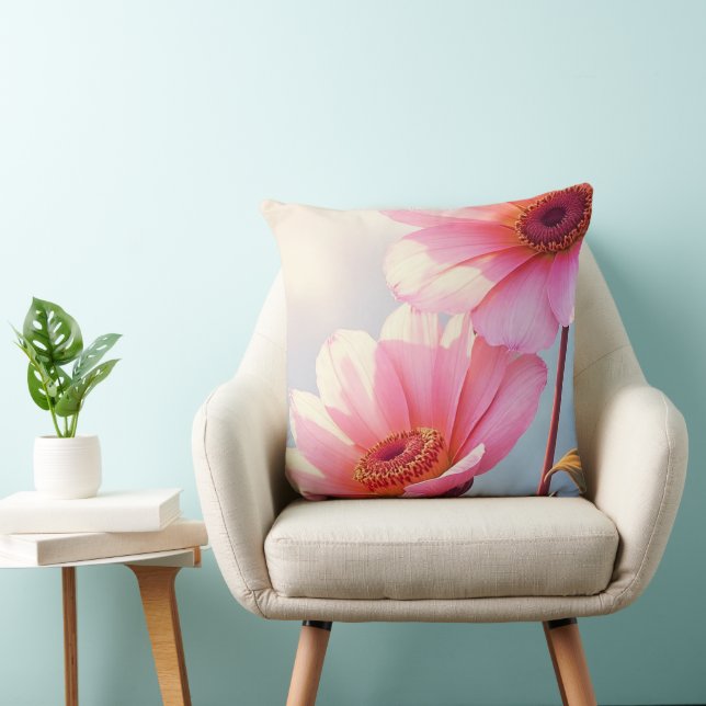 Almofada Salmão beijado por sol (Cadeira)