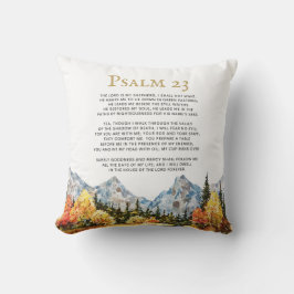 Almofada Salmo 23 O Senhor é o meu Pastor