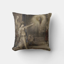 Almofada Salome e a aparição por Gustave Moreau