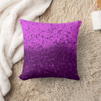 Almofada Salpico Monocromático Roxo Real