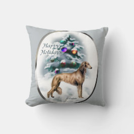 Almofada Saluki Christmas