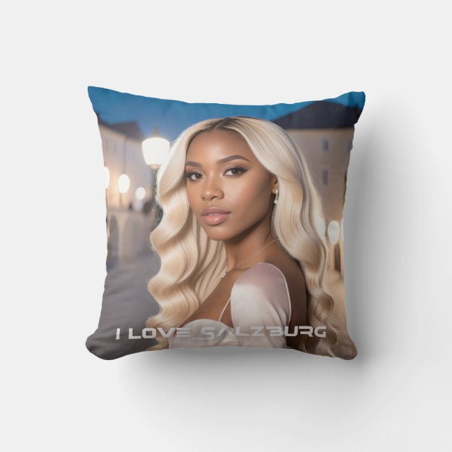 ALMOFADA SALZBURG - I LOVE SALZBURG (Frente)