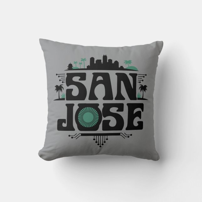 Almofada San Jose California United States (Frente)