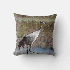 Almofada Sandhill Crane
