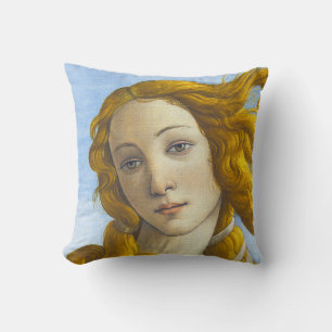 Almofada Sandro Botticelli - Nascimento do Detalhe de Vênu