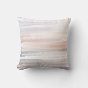 Almofada Sandy Beach Summer Tan Abstrato Watercolor