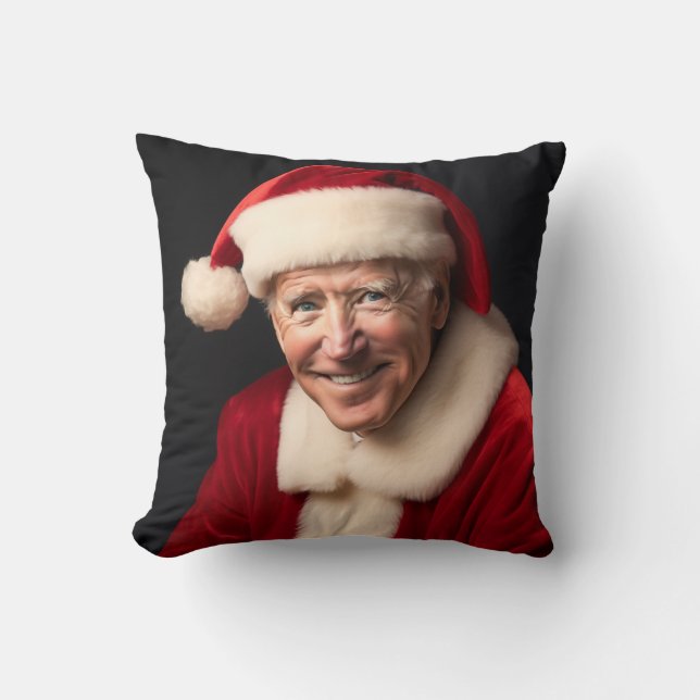 Almofada Santa Claus Joe Biden (Frente)