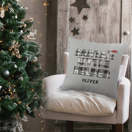 Almofada Santa's little helper Personalized 