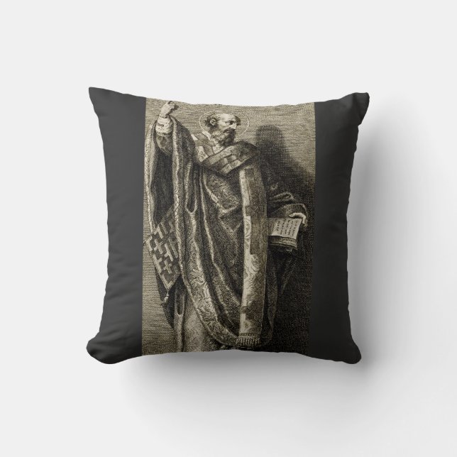 Almofada Santo Cirilo do Confessor de Jerusalém (Frente)