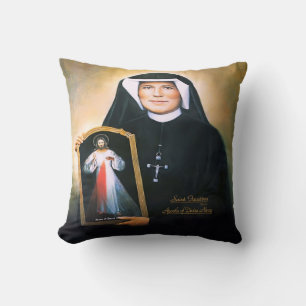 Almofada Santo Faustina Divine Compaixão por Litany Lane
