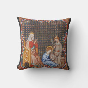 Almofada Santo Luís IX da França
