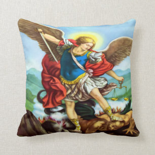 Almofada Santo Michael, o Travesseiro decorativo Arcanel