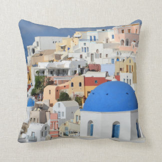Almofada Santorini, travesseiro da foto de Oia