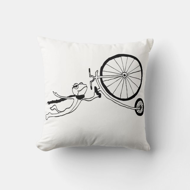 Almofada Sapo Ciclista (Frente)