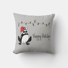 Almofada Sapo de Natal Whimsical