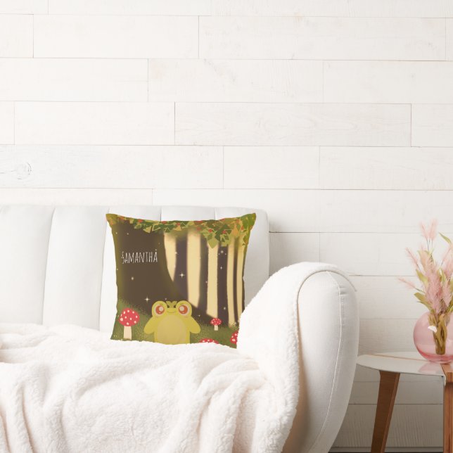 Almofada Sapo De Natureza Mágica (Sofá)
