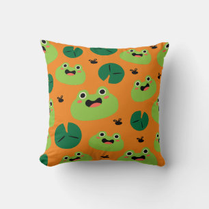 Almofada Sapos e Lily Pads Cushion