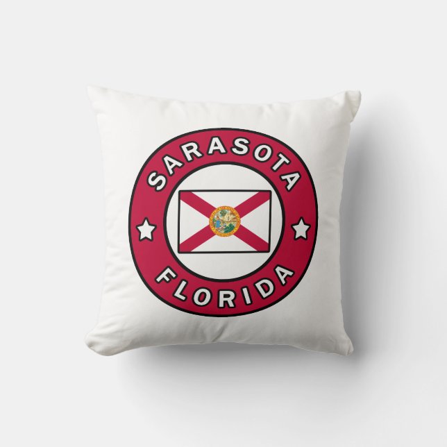 Almofada Sarasota Flórida (Frente)