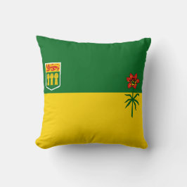 Almofada Saskatchewan Flag
