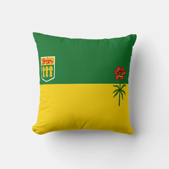 Almofada Saskatchewan Flag (Frente)