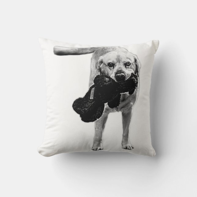 Almofada Saudação de Porta - Empurre a Linha (Frente)