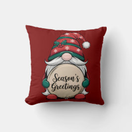 Almofada Saudações do Natal Gnomo Season
