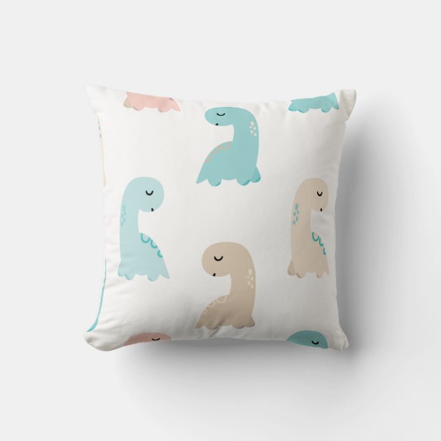 Almofada Saurus, T-Rex, Dino Lover, Pré-histórico, Dinossau (Frente)
