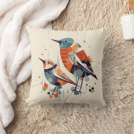 Almofada Scandi Aviary Duet, personalizado