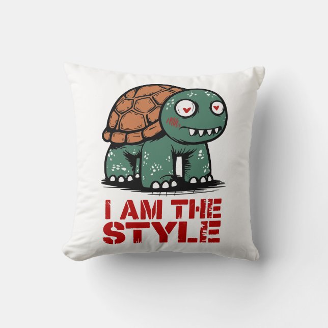 Almofada Schildkröte I am the style (Frente)