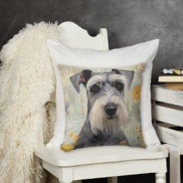 Almofada Schnauzer Miniatura Elegante