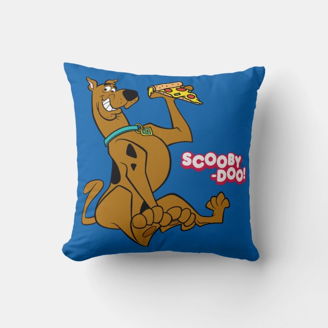 Almofada Scooby Doo Com Pizza Slice (Frente)