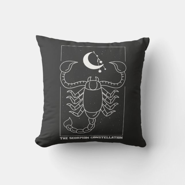 ALMOFADA SCORPIO CONSTELLLATION SINAL ZODIAC (Frente)