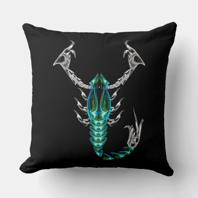 Almofada Scorpio – Minimalist Zodiac Decorative Pillow (Frente)