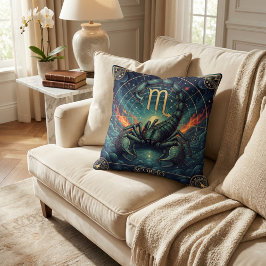 Almofada Scorpio Zodiac Celestial