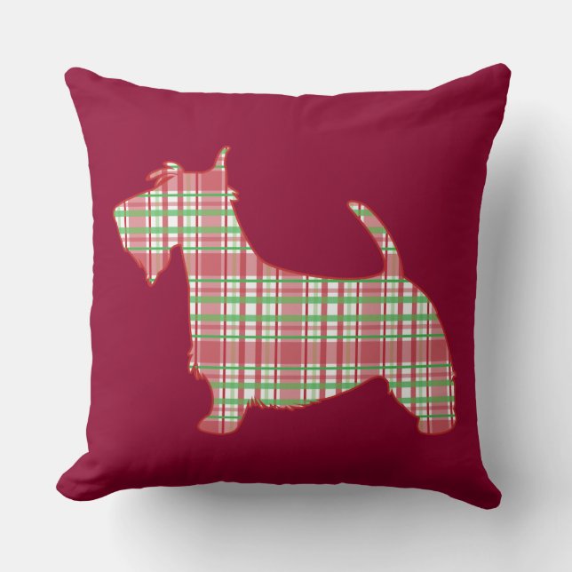 Almofada Scottish Terrier (Frente)