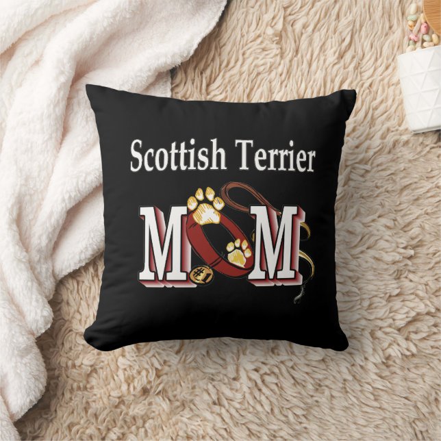 Almofada Scottish Terrier Mãe (Cobertor)