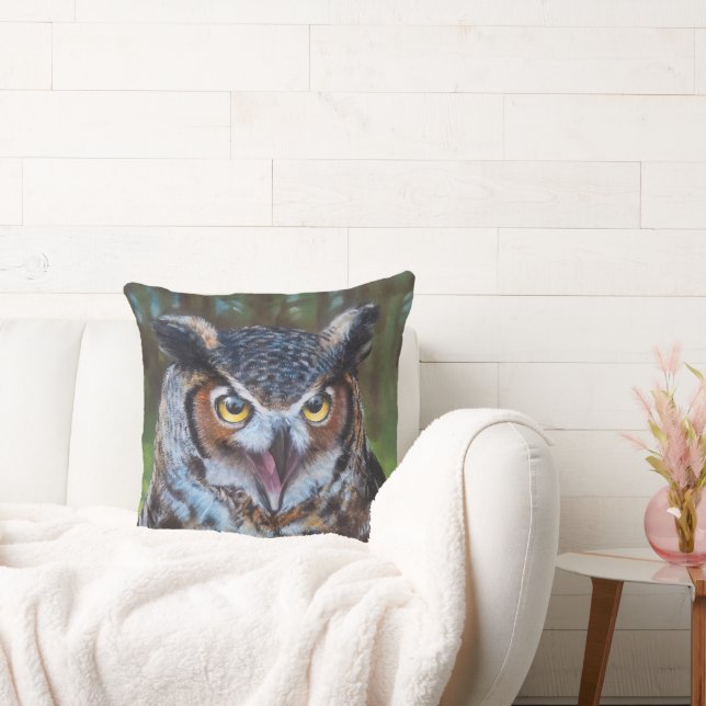 Almofada Screeching Owl Pillow (Sofá)