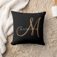 Script de Monograma Dourado e Na moda rico