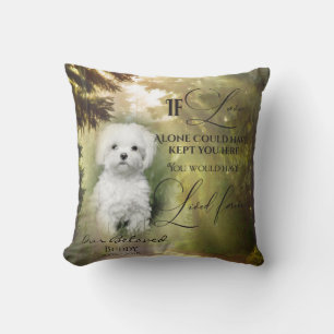 Almofada Se Amor Sozinho O Cachorro Memorial