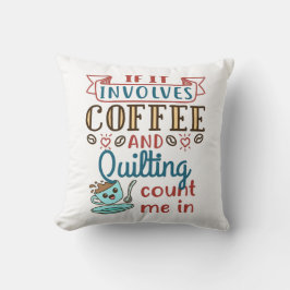 Almofada Se Envolver Café e Filmagem Conte-Me