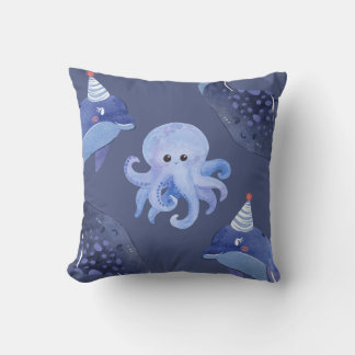 Almofada Sea Animal Square  Pillow