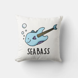Almofada Sea Bass Funny Bass Guitarra